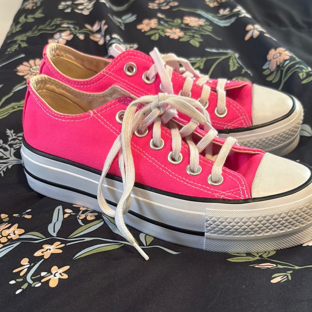 Converse Platform- Bright Pink - image 5